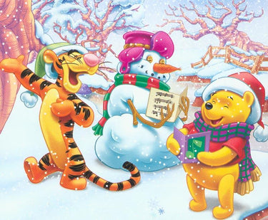 Disney Christmas Diamond Painting Kit - DIY Disney Christmas-2